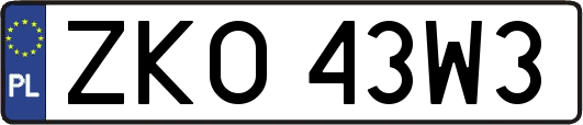 ZKO43W3