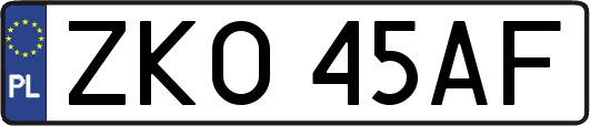 ZKO45AF