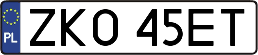 ZKO45ET