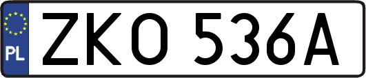 ZKO536A