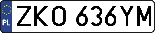 ZKO636YM