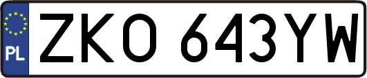 ZKO643YW