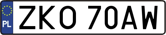 ZKO70AW