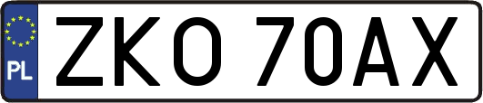 ZKO70AX