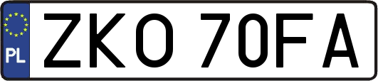ZKO70FA
