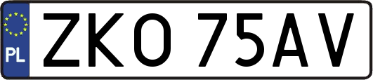 ZKO75AV