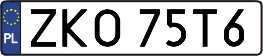 ZKO75T6