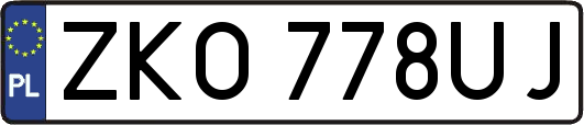 ZKO778UJ