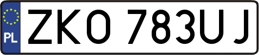 ZKO783UJ