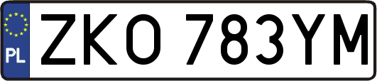 ZKO783YM