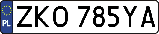 ZKO785YA