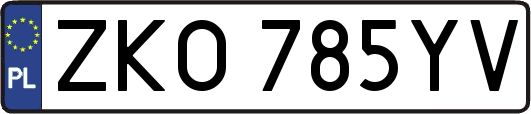 ZKO785YV