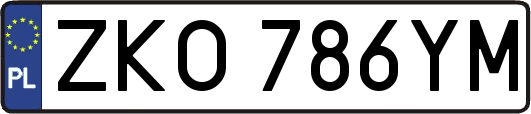 ZKO786YM