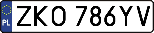 ZKO786YV