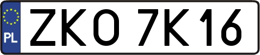 ZKO7K16