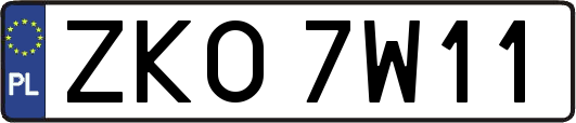 ZKO7W11