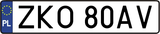 ZKO80AV