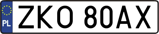 ZKO80AX