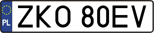 ZKO80EV