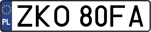 ZKO80FA