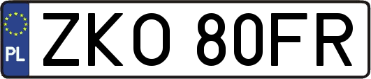 ZKO80FR