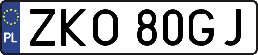 ZKO80GJ