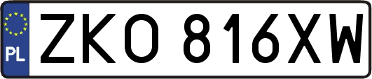 ZKO816XW