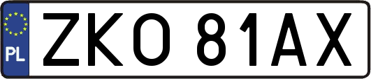 ZKO81AX