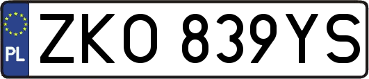 ZKO839YS