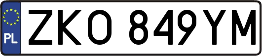 ZKO849YM