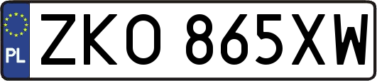 ZKO865XW
