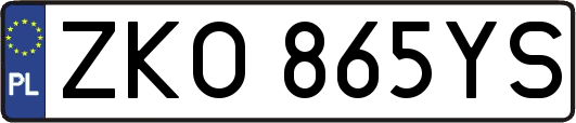 ZKO865YS