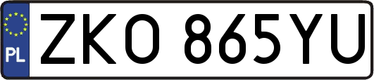 ZKO865YU