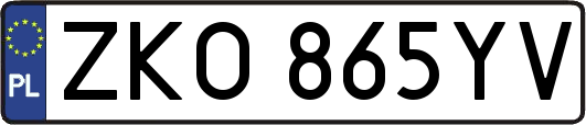 ZKO865YV