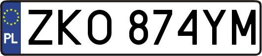 ZKO874YM