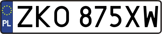 ZKO875XW