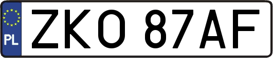 ZKO87AF