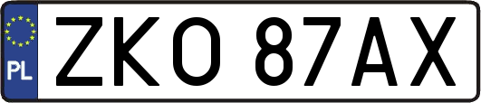 ZKO87AX