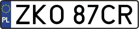 ZKO87CR