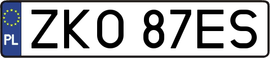 ZKO87ES