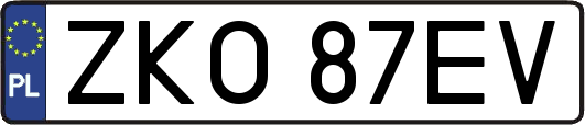 ZKO87EV