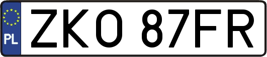 ZKO87FR