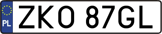 ZKO87GL
