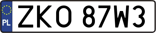 ZKO87W3