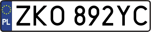 ZKO892YC
