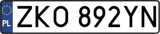 ZKO892YN