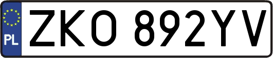 ZKO892YV