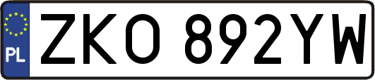 ZKO892YW