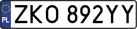 ZKO892YY