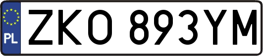 ZKO893YM